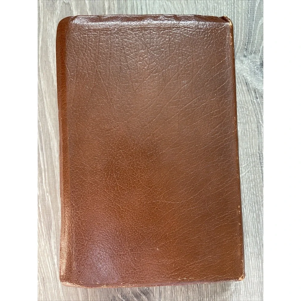 Oxford HOLY BIBLE New Scofield Reference Edit Concordance 1967 Vintage Cowhide